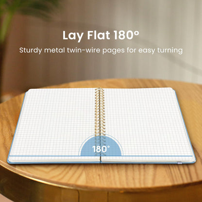 Optima Premium A5 Lined Journal Notebook - 140 Pages, Hardcover