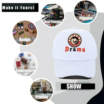 Optima Premium Mesh Trucker Hats - 12 Pack, One Size, Unisex