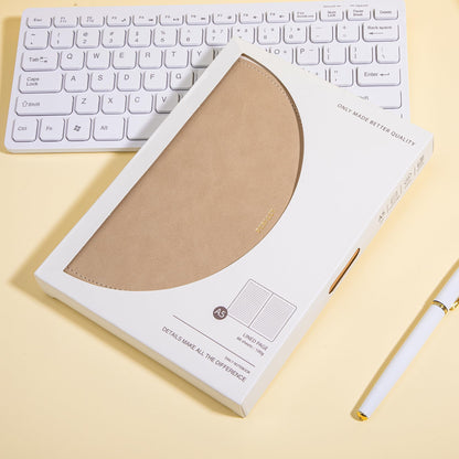 Optima Premium Leather A5 Journal - 100GSM, Buckle Closure