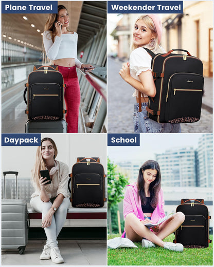 Optima Premium Travel Backpack - Large Beige Carry-On Bag