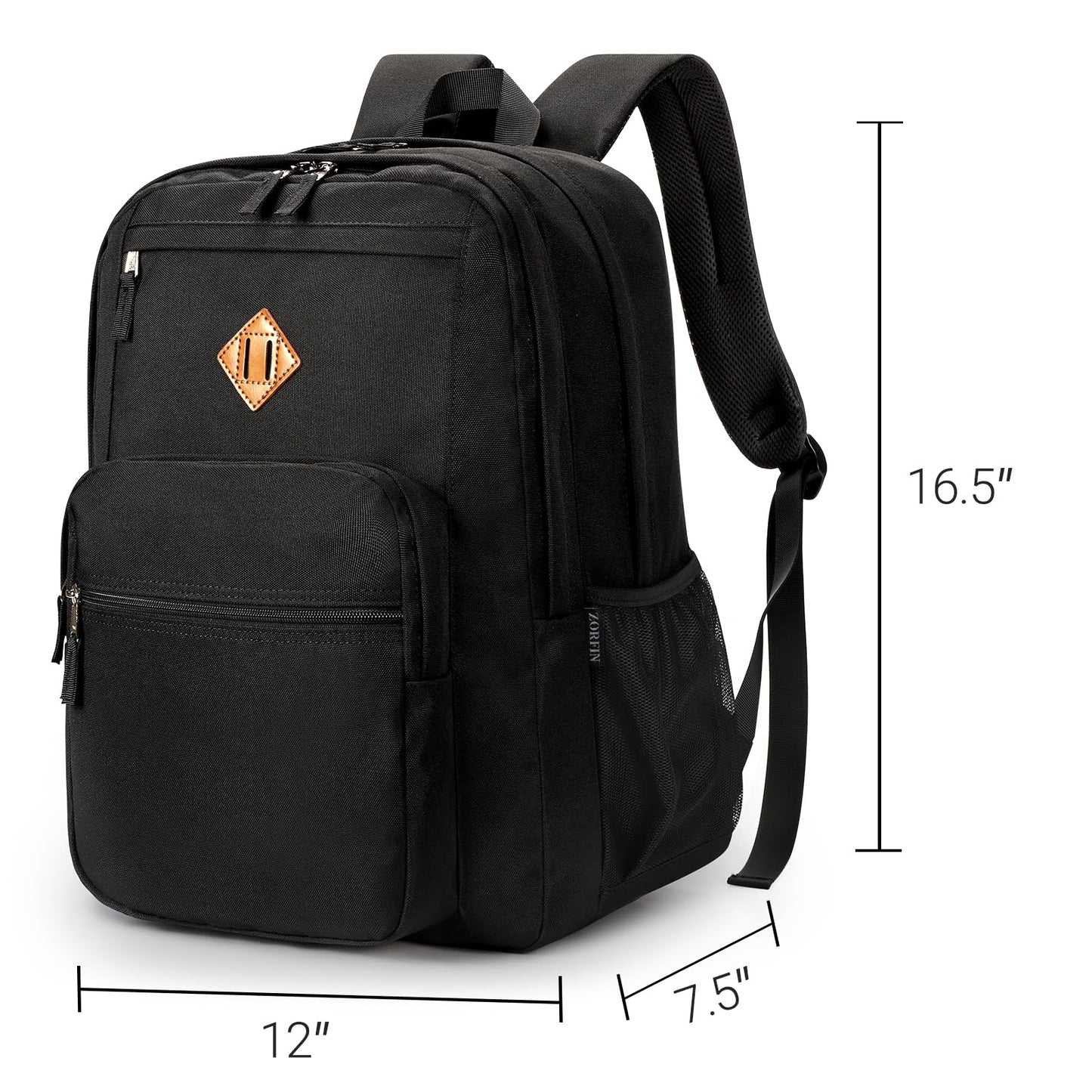 Optima Premium 26L Water-Resistant College Backpack