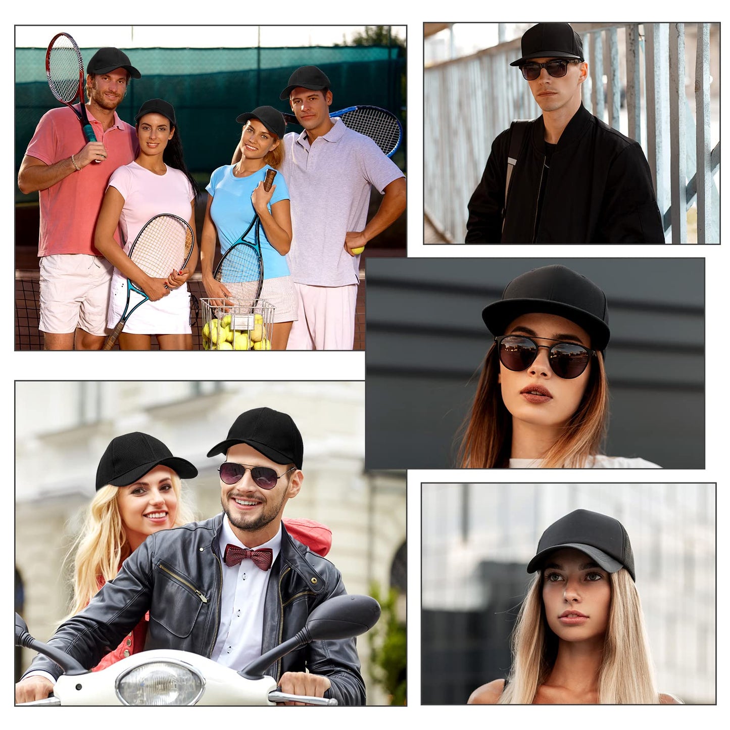 Optima Premium Adjustable Denim Dad Hats - 36 Pack for Outdoor Activities