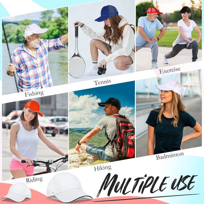 Optima Premium Unisex Sublimation Trucker Hats - 50 Pcs Adjustable