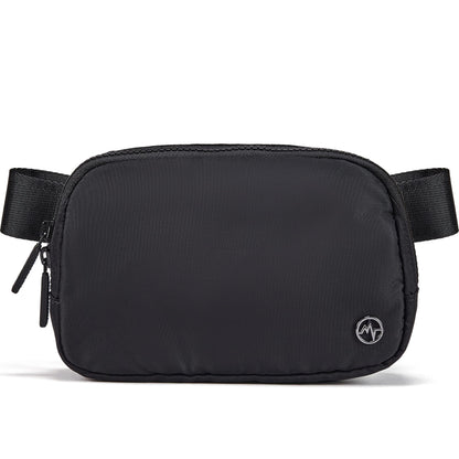 Optima Premium Nylon Fanny Pack - Water Repellent, Adjustable Strap