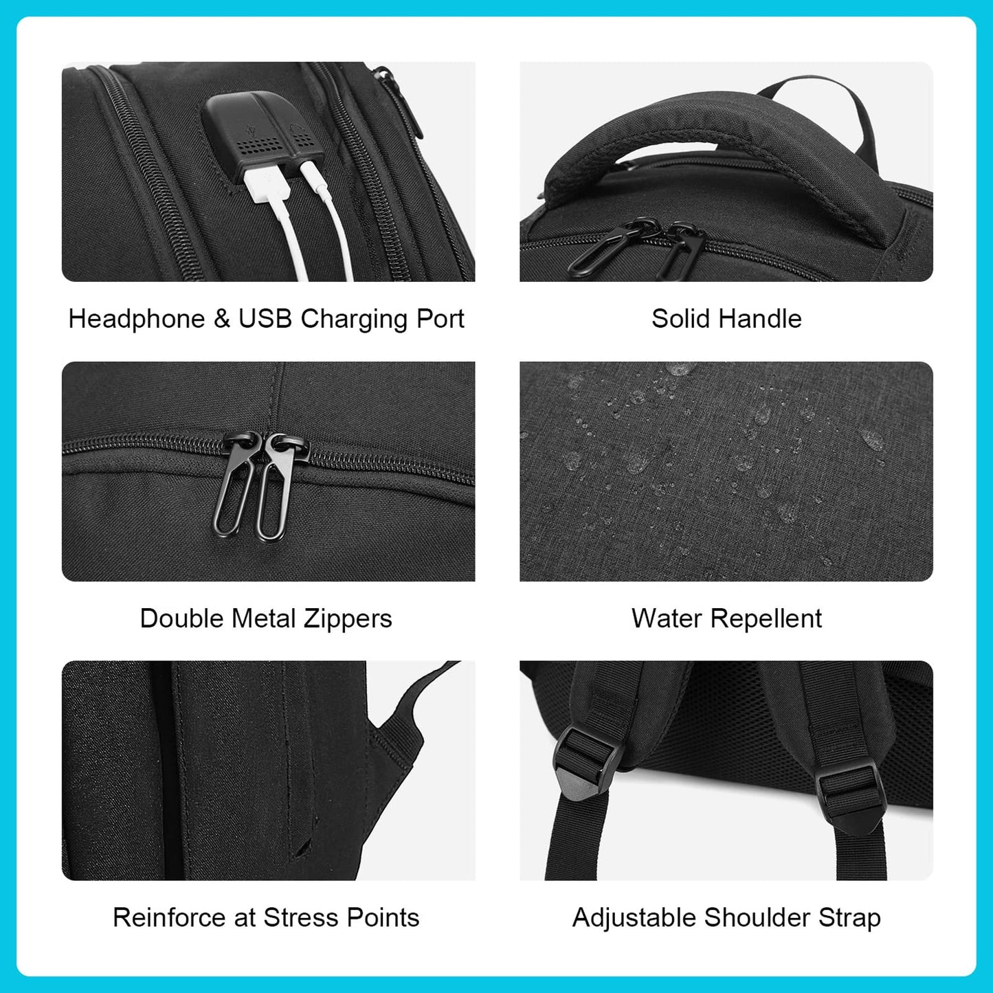 Optima Women's 15.6-Inch Laptop Backpack - Travel & Work Ready