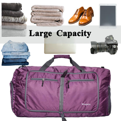 Optima Premium Waterproof 60L Travel Duffel Bag - Foldable & Versatile