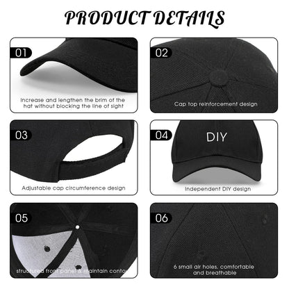 Optima Premium Adjustable Denim Dad Hats - 36 Pack for Outdoor Activities