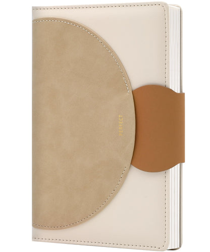 Optima Premium Leather A5 Journal - 100GSM, Buckle Closure