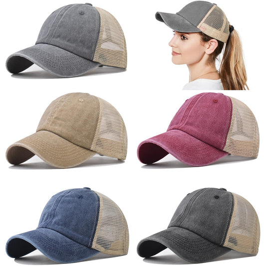 Optima Vintage Washed Baseball Cap - Distressed Dad Hat, Unisex