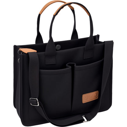 Optima Premium Canvas Tote Bag - Large, Stylish, Multi-Compartment