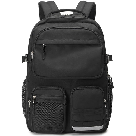Optima Water-Resistant Backpack - Fits 15.6" Laptop, Durable Design