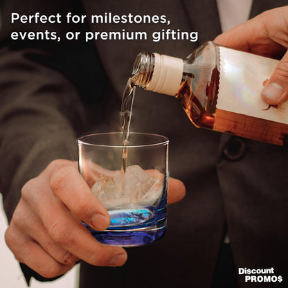 Optima Premium Whiskey Glass Set - 10.5 oz, Pack of 12