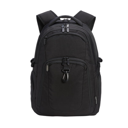 Optima Premium Travel Laptop Backpack - Fits 17" Laptops, Black