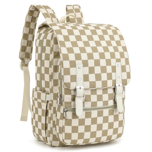 Optima Corduroy Travel Backpack - 15.6 Inch Women's Laptop Bag