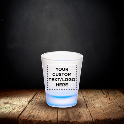 Optima Premium Frosted Glass Shot Glasses - 1.75 oz, Set of 100