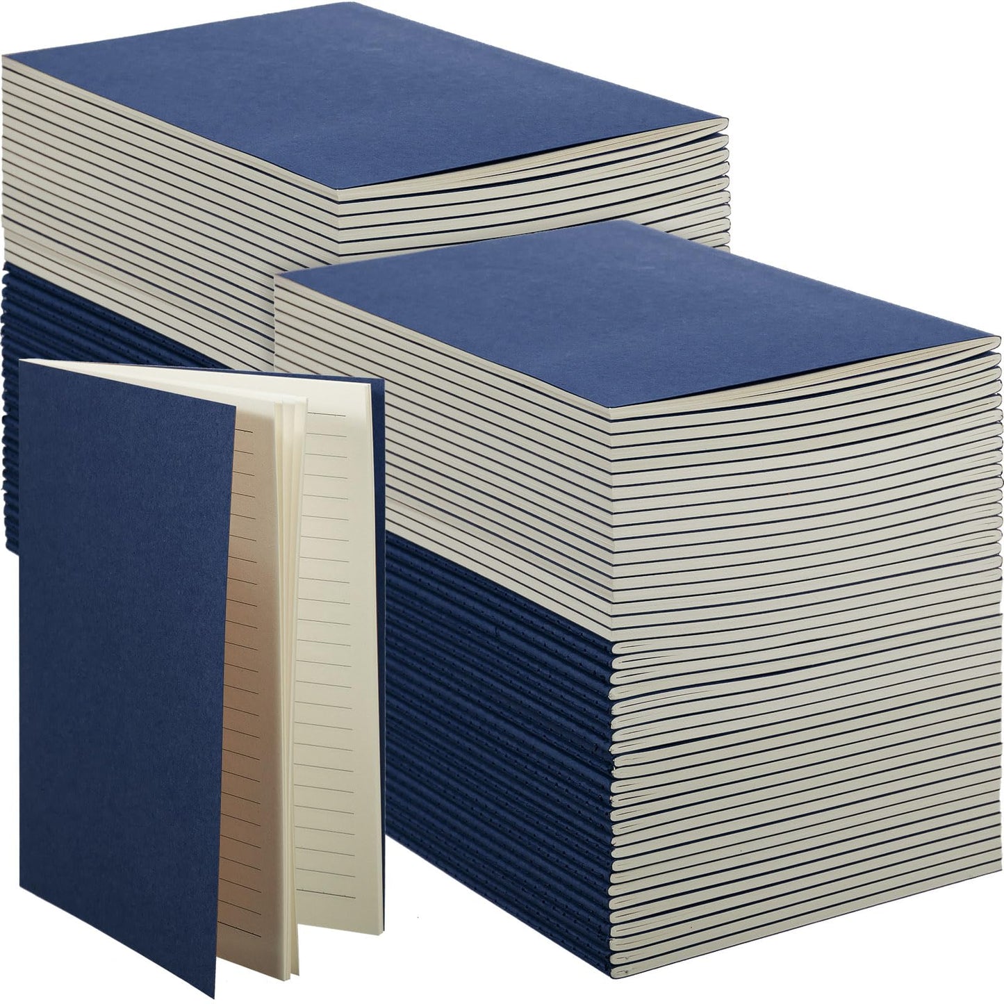 Optima Premium Kraft Paper Journals - 5.5"x8.3" Softcover Notebooks