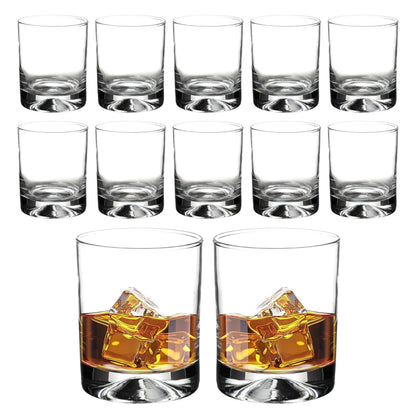 Optima Premium Whiskey Glass Set - 11.5 oz, Pack of 12
