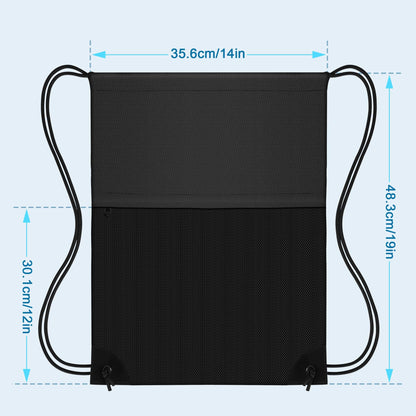 Optima Lightweight Drawstring Backpack - Versatile Sports Cinch Bag