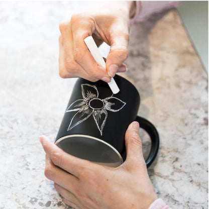 Optima Personalized Ceramic Coffee Mug - Chalkboard Design Included