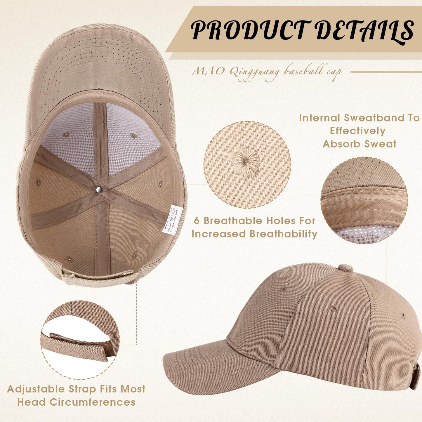 Optima Premium Adjustable Denim Trucker Hat - 36 Pcs Bulk Set