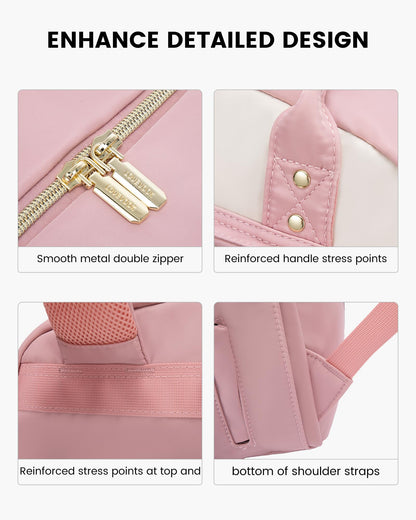 Optima Women's 15.6-Inch Laptop Backpack - Stylish Travel & Work Bag