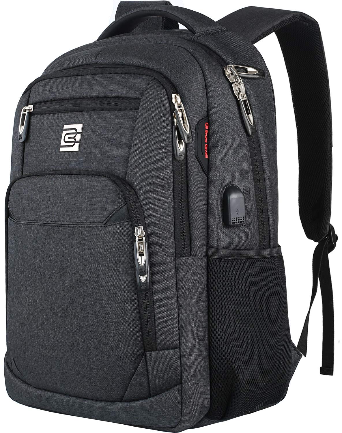 Optima Premium Anti-Theft Laptop Backpack - 15.6 Inch, Water Resistant