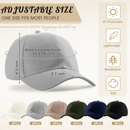 Optima Premium Adjustable Denim Trucker Hat - 36 Pcs Bulk Set
