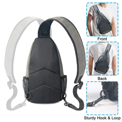 Optima Versatile Crossbody Sling Backpack - Travel & Hiking Ready