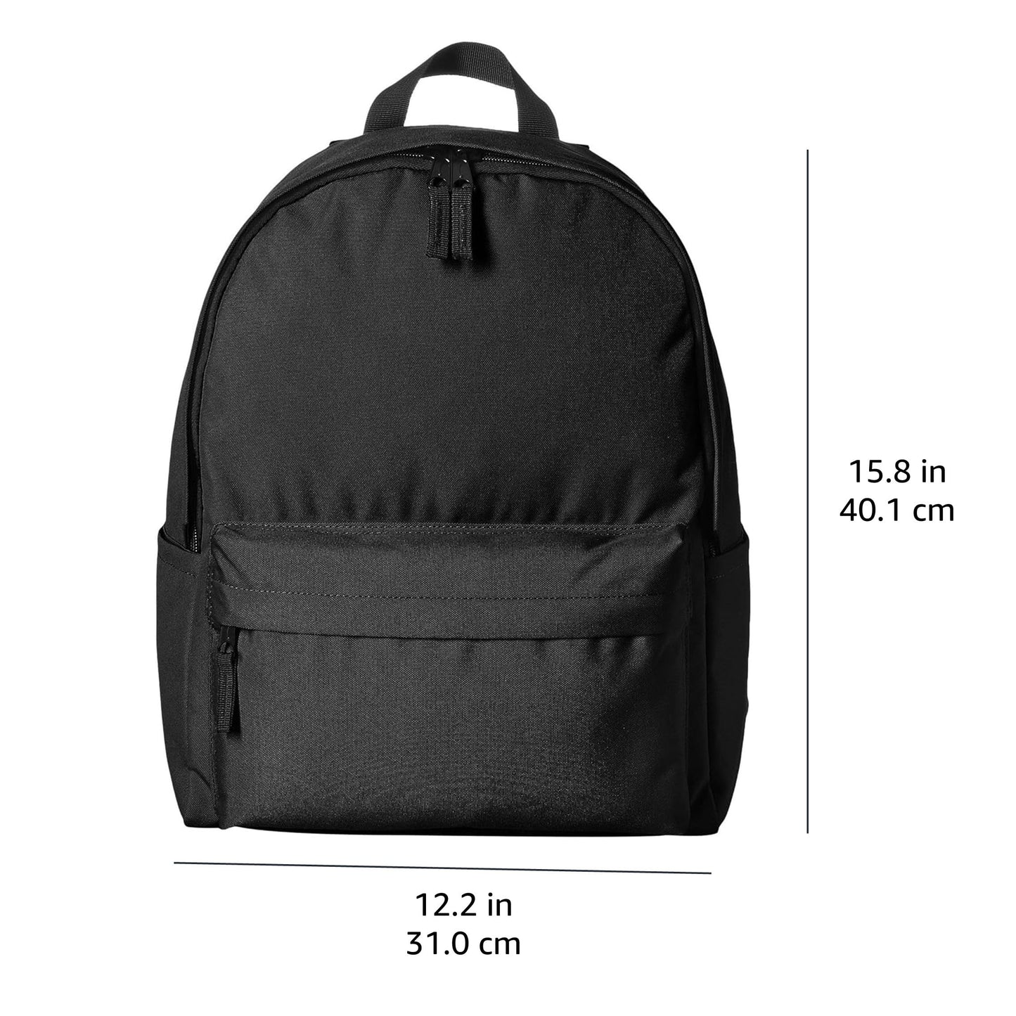 Optima Classic 21L Backpack - Durable Black Design for Everyday Use