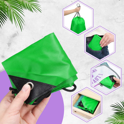 Optima Premium Drawstring Backpack - 16.4x13.8in, 120 Pack, Polyester