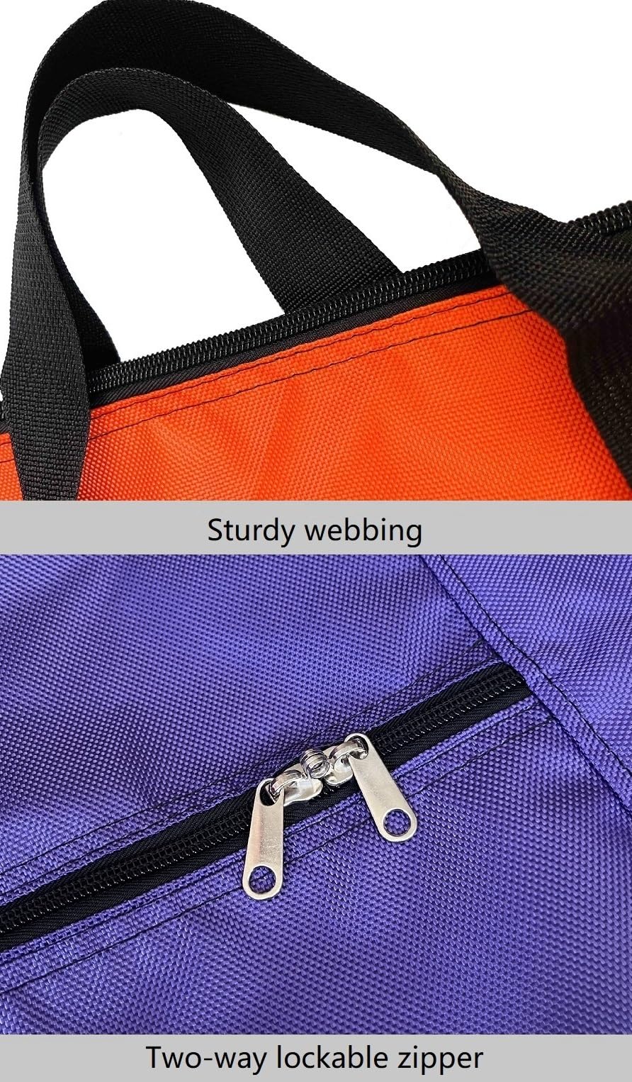 Optima Extra Large Travel Duffle Bag - 35” x 11.8” x 19”