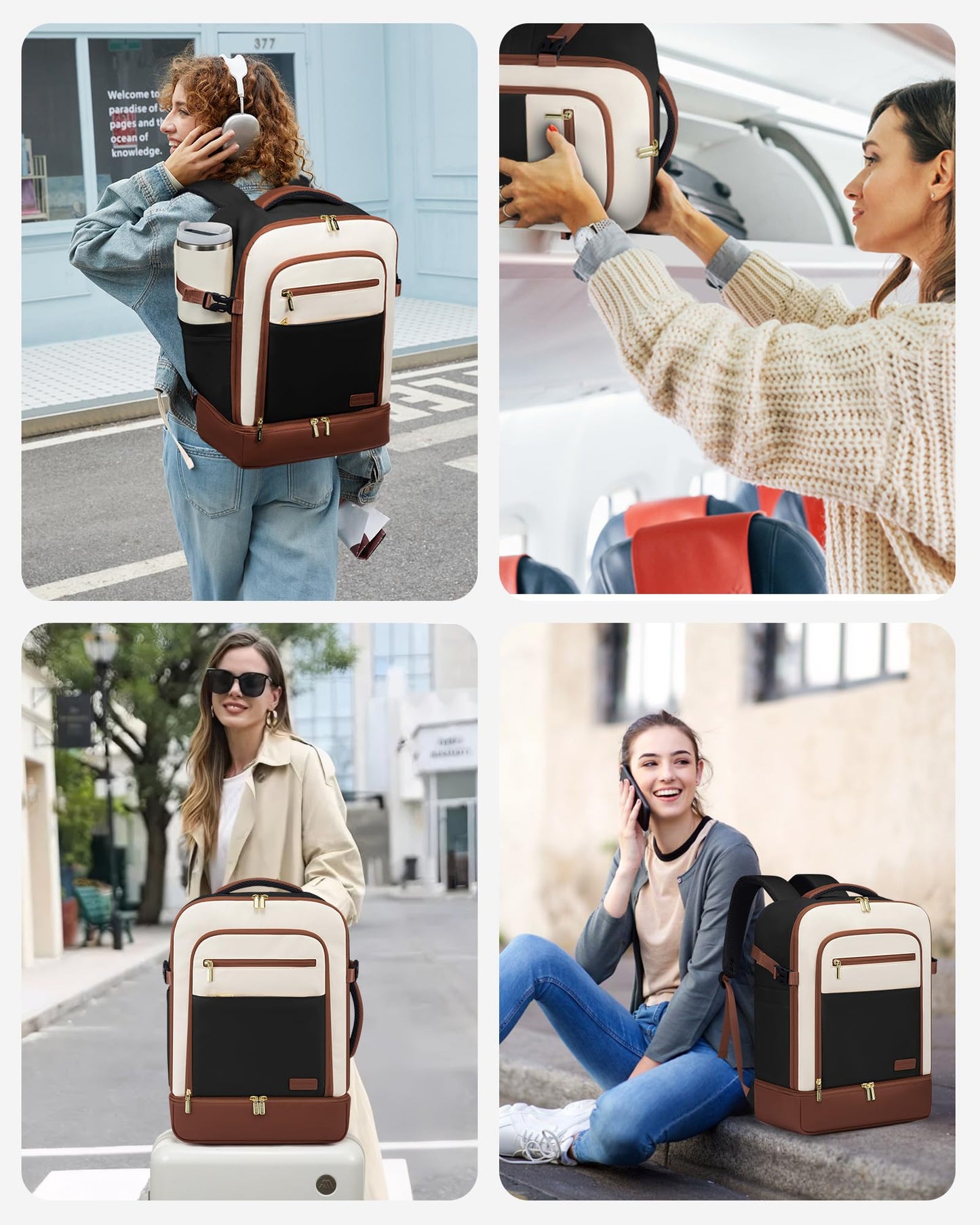 Optima Premium Travel Backpack - 40L with Shoe Compartment