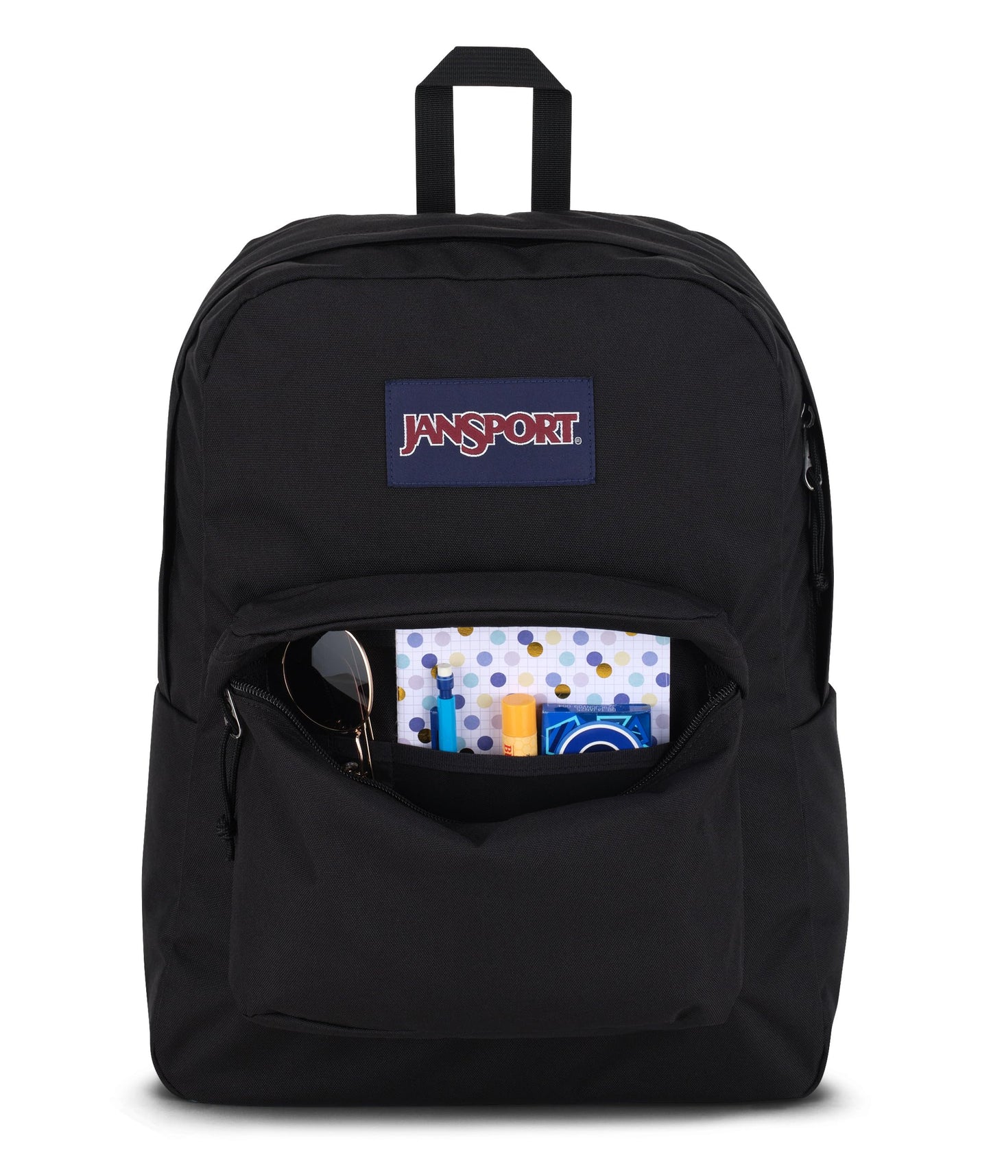 Optima Premium 25L Polyester School Backpack - Black