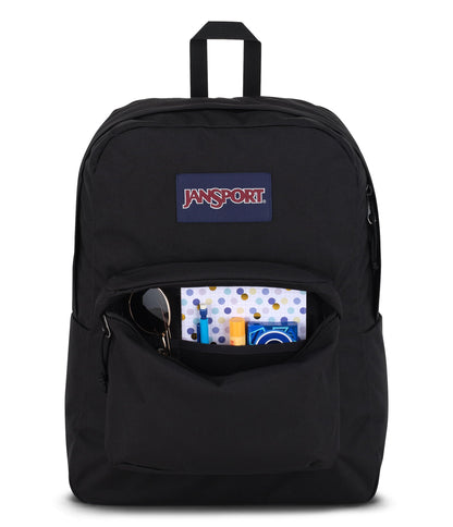 Optima Premium 25L Polyester School Backpack - Black
