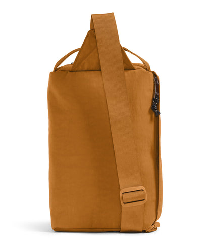 Optima Vintage Style Sling Bag - Water Repellent, Timber Tan/Black