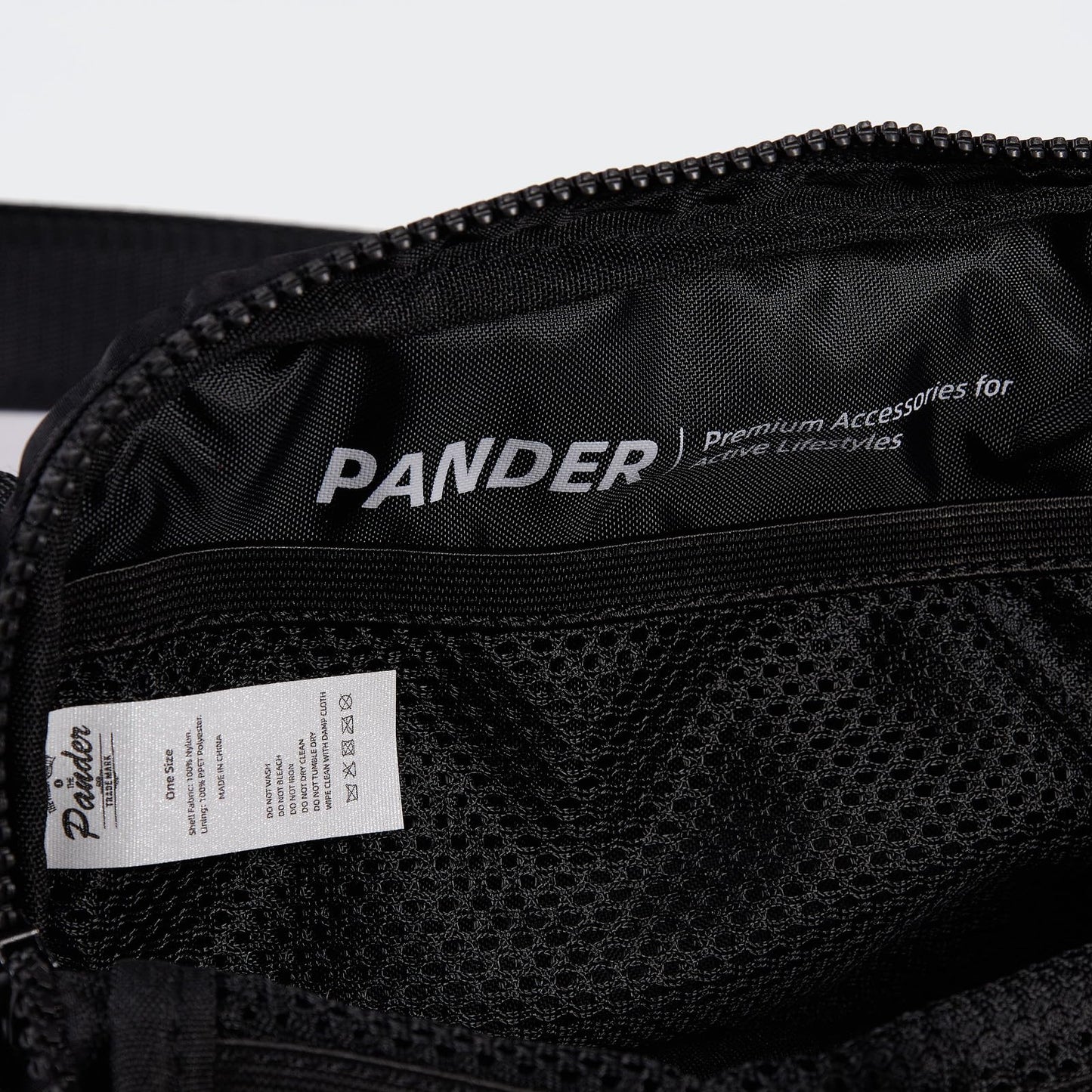 Optima Premium Nylon Fanny Pack - Water Repellent, Adjustable Strap