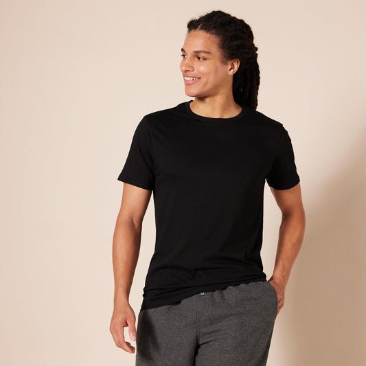 Optima Premium Men's Crewneck Undershirts - Pack of 6, X-Large