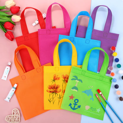 Optima Premium Non-Woven Tote Bags - 30 Pack, 20x20 cm, Reusable