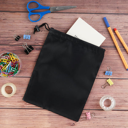 Optima Premium Nylon Drawstring Bags - 7x9 Inch Set of 6