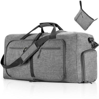 Optima Premium 40L Water-Resistant Duffel Bag with Shoe Compartment