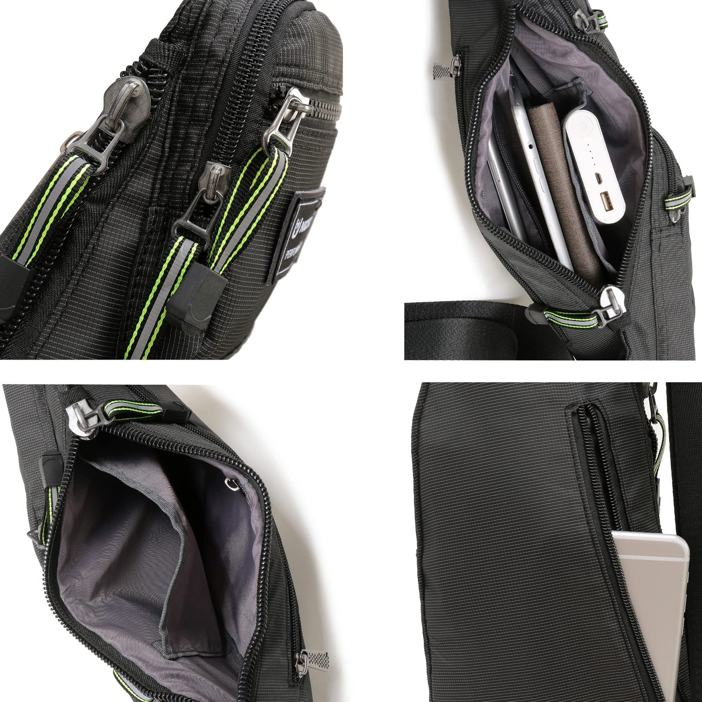 Optima Adventure Sling Backpack - Durable Crossbody for Tablets & Hiking