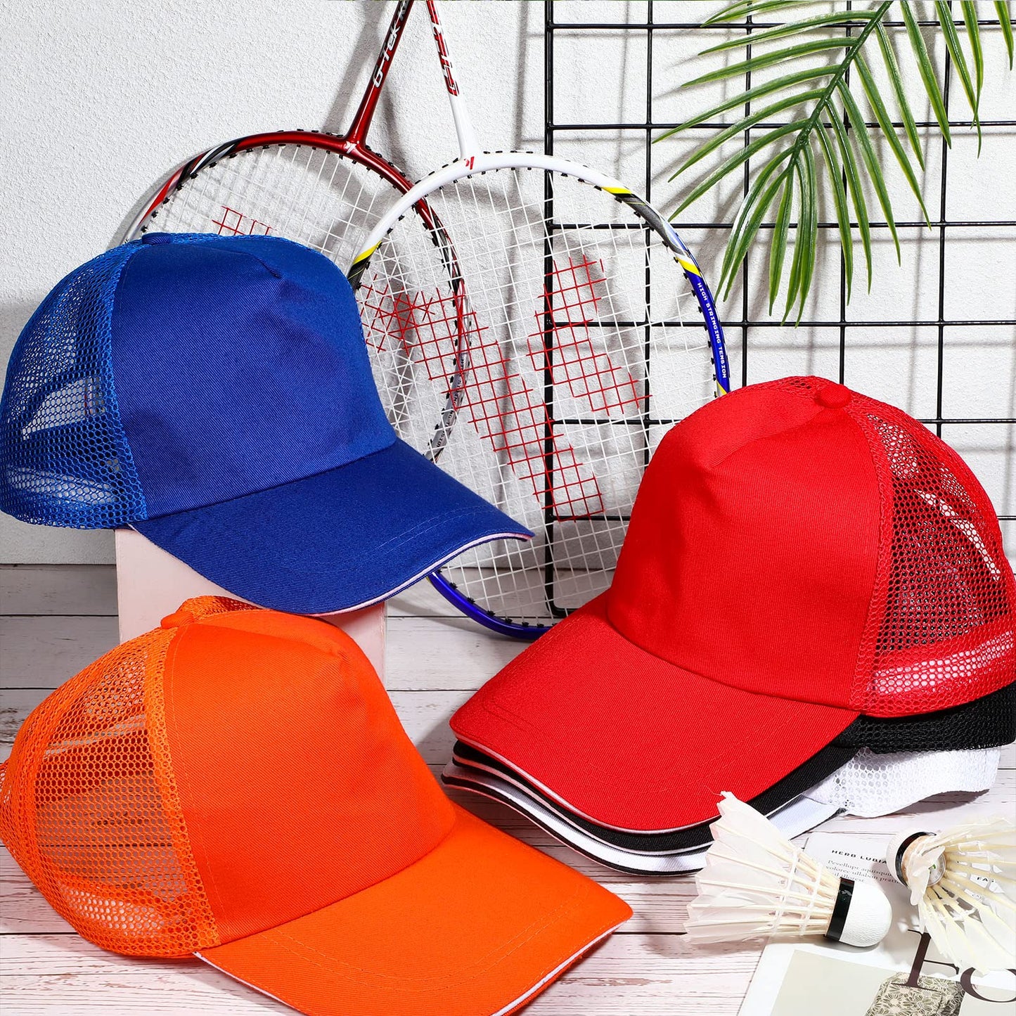 Optima Premium Unisex Sublimation Trucker Hats - 50 Pcs Adjustable