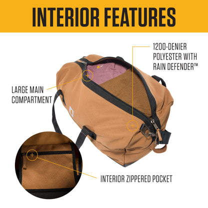 Optima Heavy-Duty 55L Duffel Bag for Travel & Gym