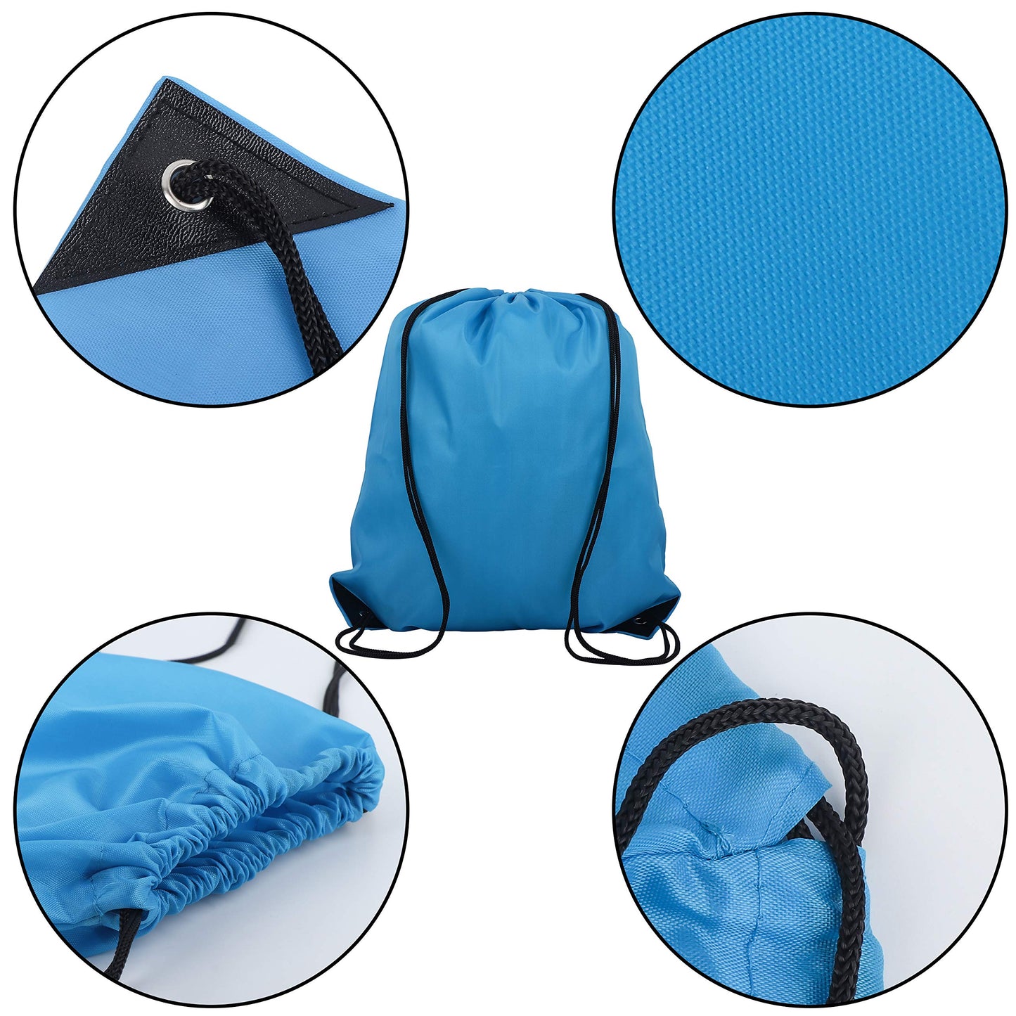 Optima Versatile Drawstring Backpack - 20 Vibrant Colors