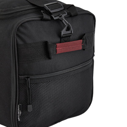 Optima Premium 32-Inch Collapsible Duffel Bag - Black/Red