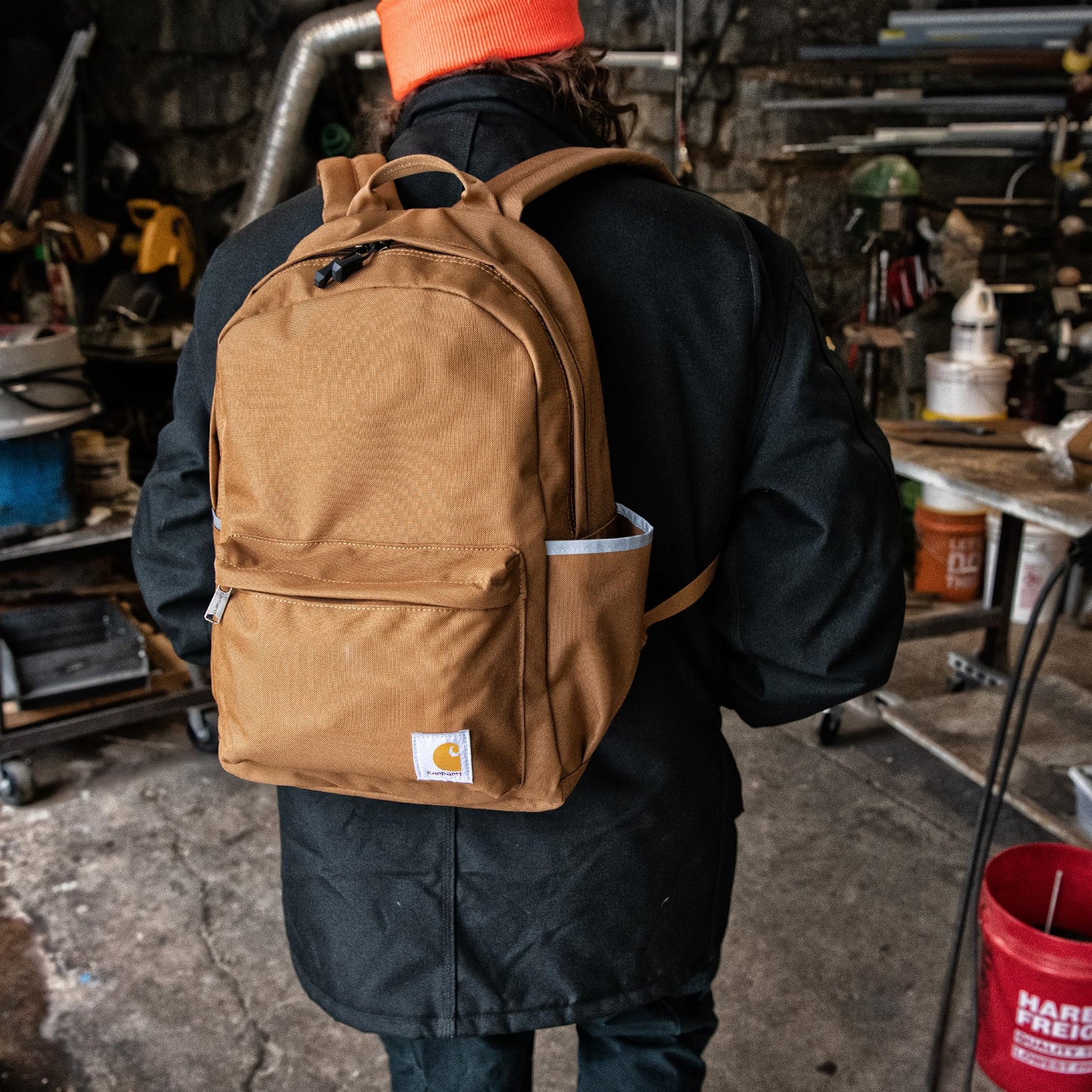 Optima Essentials Classic Backpack - Durable Black, One Size