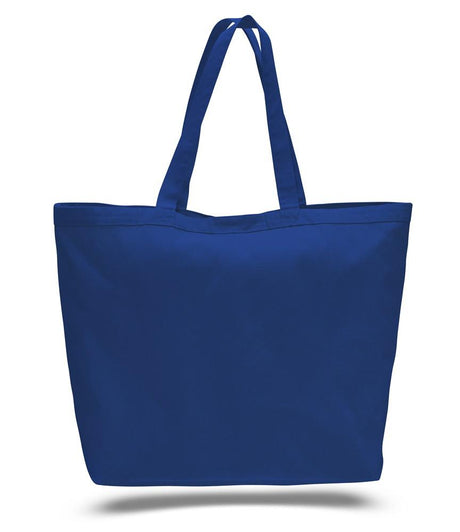 Extra-Large Heavy Canvas Tote Bags with Hook and Loop Closure Optima
