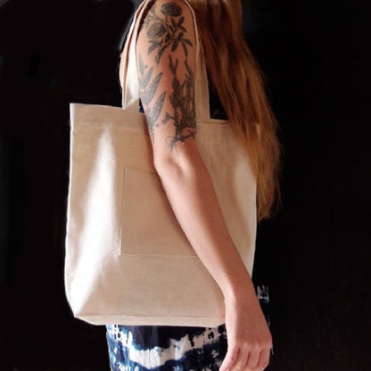 Soft relaxed Washed Canvas Tote Bag Optima