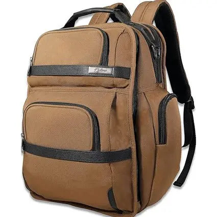 OPTIMA 24H Business Laptop Backpack,17-Pockets Work Backpack,28L Durable Business backpack, Professional backpack for men, 16-Inch laptop executive backpack, Business laptop backpack for men Optima Inc