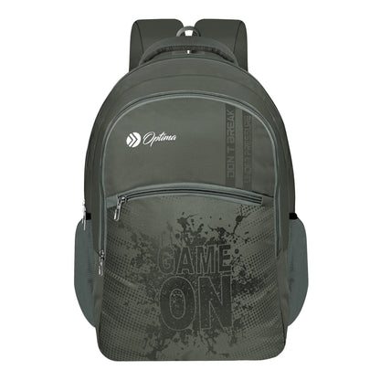 OPTIMA Backpack School bag for travel with Organizer Bottle compartment water resistant for Men, Women, Boys Optima